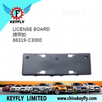 License Board for Hyundai Sonata 2014 OEM 86319-C3000