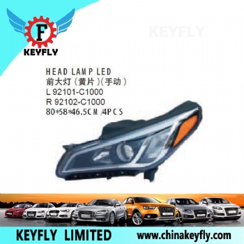 Head Lamp LED for Hyundai Accent 2014 / Solaris 2014 (Russia) / Sonata 2014 OEM 92102-C1000