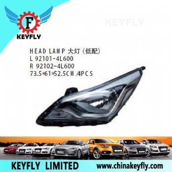 Head Lamp for Hyundai Accent 2014 / Solaris 2014 (Russia) / Sonata 2014 OEM 92102-4L600