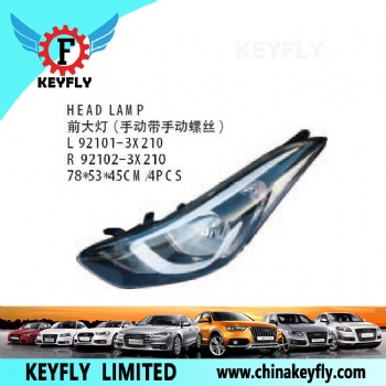 Head Lamp for Hyundai i10 2014 / Elantra 2014 OEM 92102-3X210