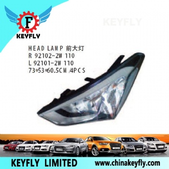 Head Lamp for Hyundai i30 2013 / Santa Fe 2013 OEM 92102-2W110