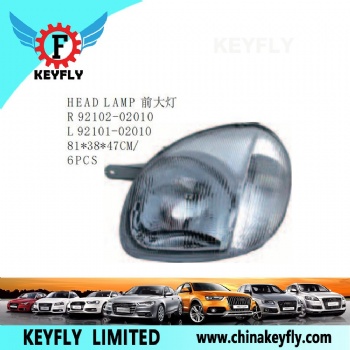 Head Lamp for Hyundai Atos 1998-2001 OEM 92102-02010