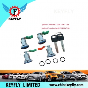 Complete Lock Set for Econoline Van OEM 1F2009012A 1F2009012B